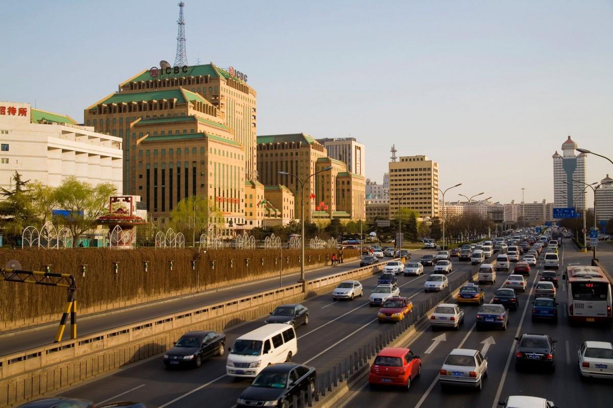 北京市西城区南部复兴门风景图片