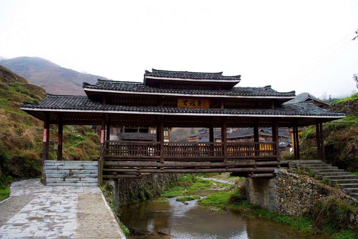 三江程阳风雨桥图片