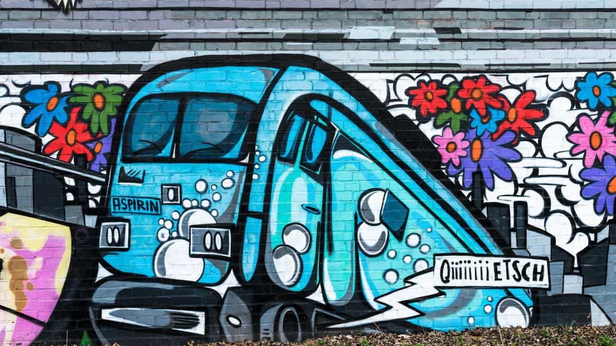 街头创意涂鸦图片