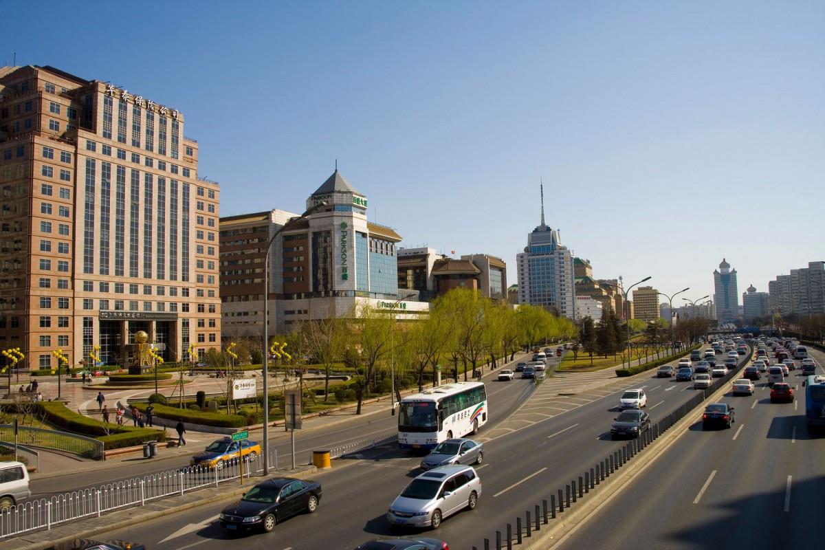 北京市西城区南部复兴门风景图片