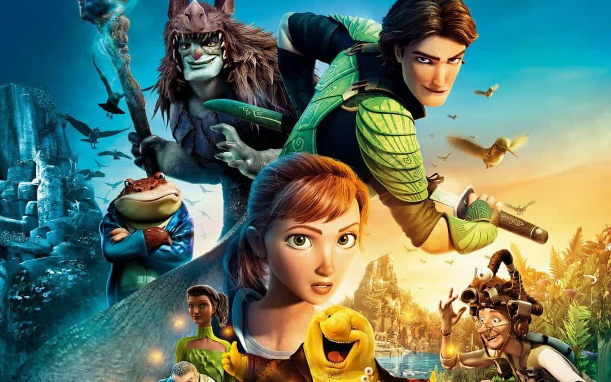 森林战士欧美动画片图片