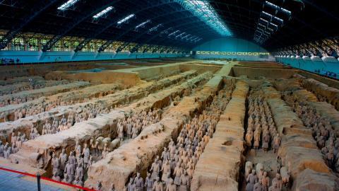 秦始皇陵兵马俑(世界第八大奇迹)图片