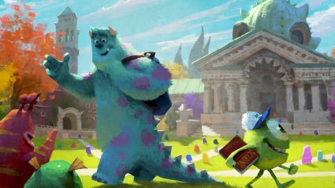 怪物大学动画片图片