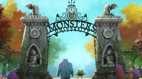 怪物大学动画片图片