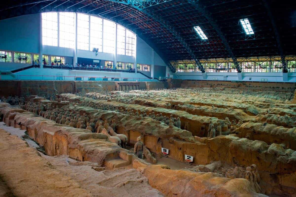 秦始皇陵兵马俑(世界第八大奇迹)图片