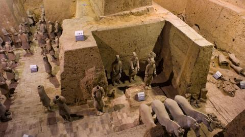 秦始皇陵兵马俑(世界第八大奇迹)图片