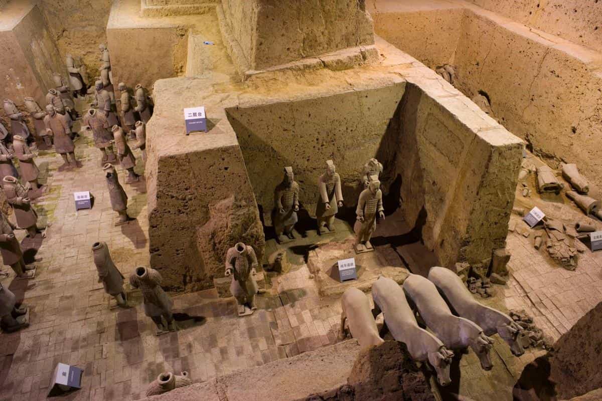 秦始皇陵兵马俑(世界第八大奇迹)图片