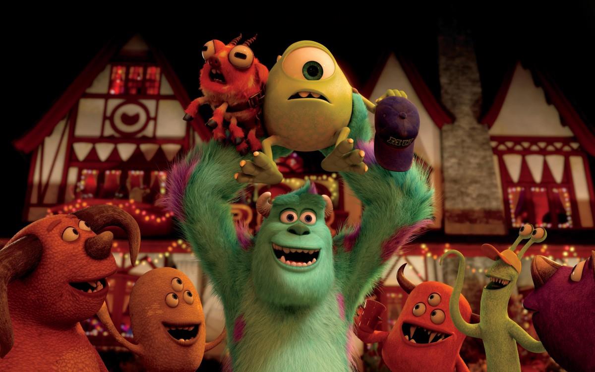 怪物大学动画片图片