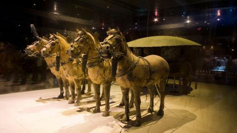 秦始皇陵兵马俑(世界第八大奇迹)图片