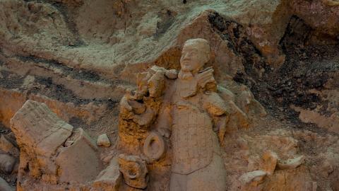 秦始皇陵兵马俑(世界第八大奇迹)图片