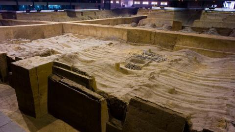 秦始皇陵兵马俑(世界第八大奇迹)图片