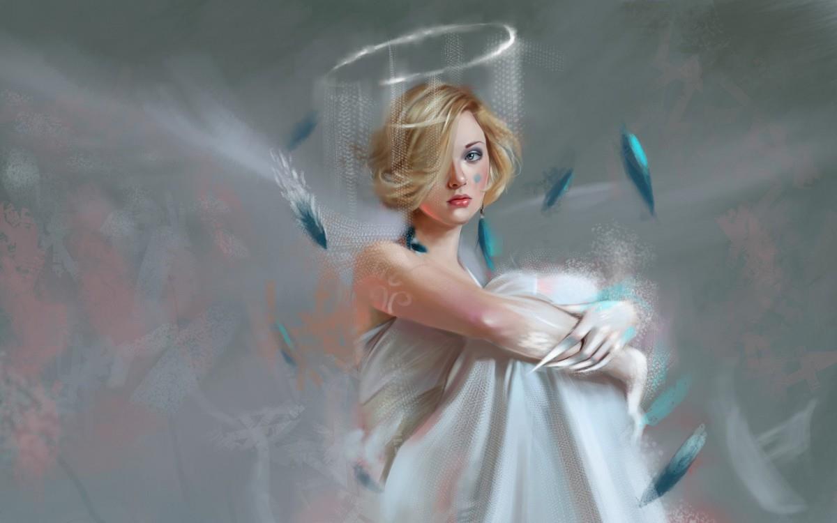 手绘人像作品图片