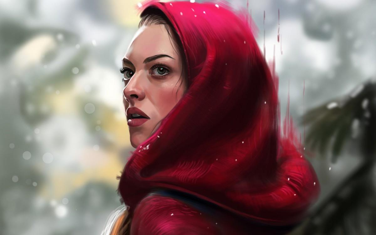 手绘人像作品图片