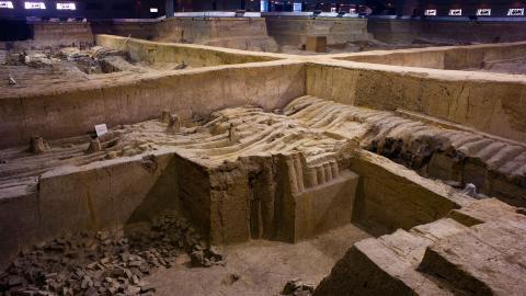 秦始皇陵兵马俑(世界第八大奇迹)图片