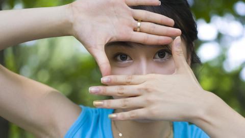 可爱少女表情图片