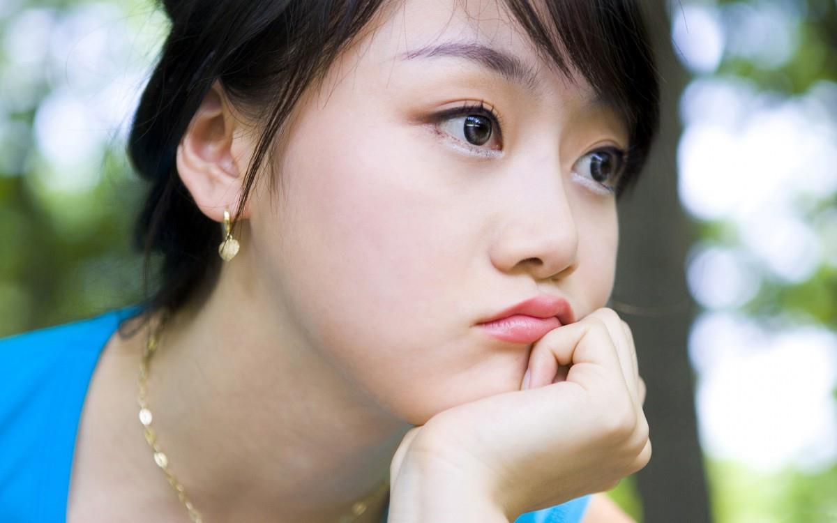 可爱少女表情图片