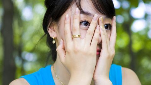 可爱少女表情图片