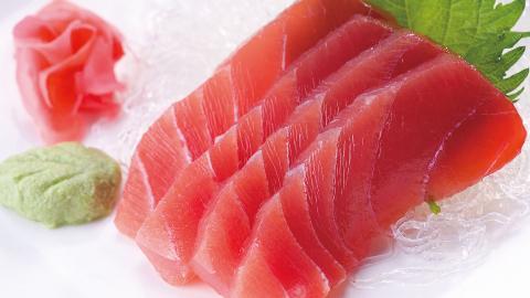 金枪鱼肉片图片