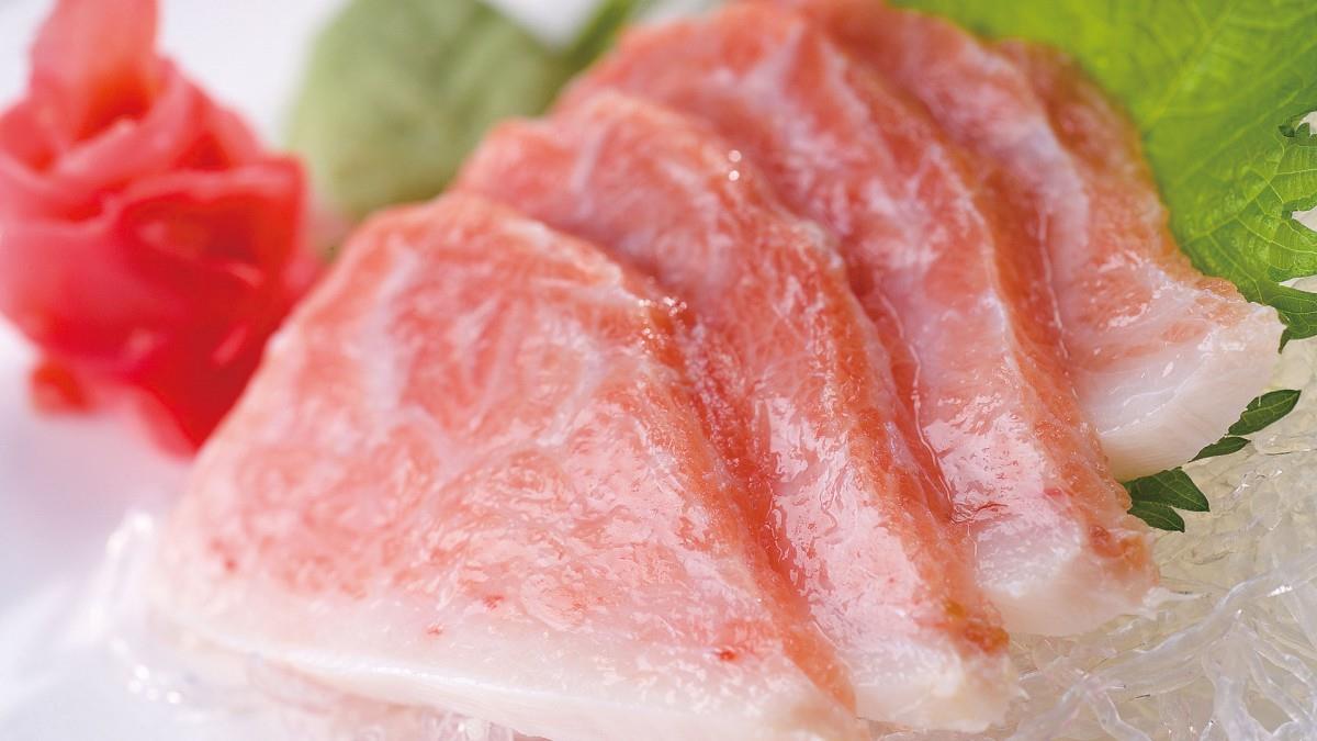 金枪鱼肉片图片