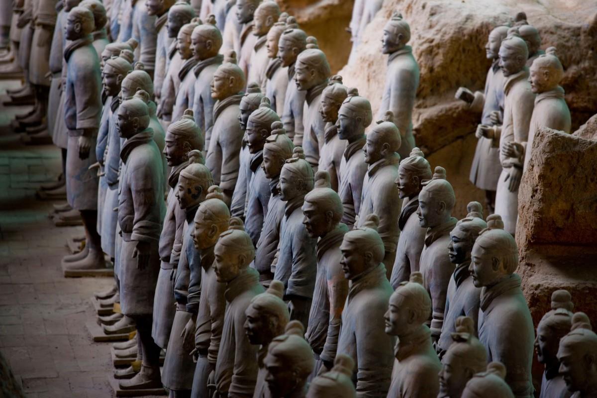 秦始皇陵兵马俑图片分享