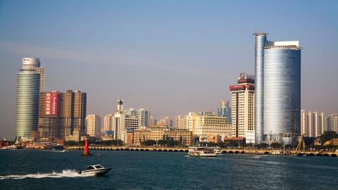 福建厦门城市风光图片