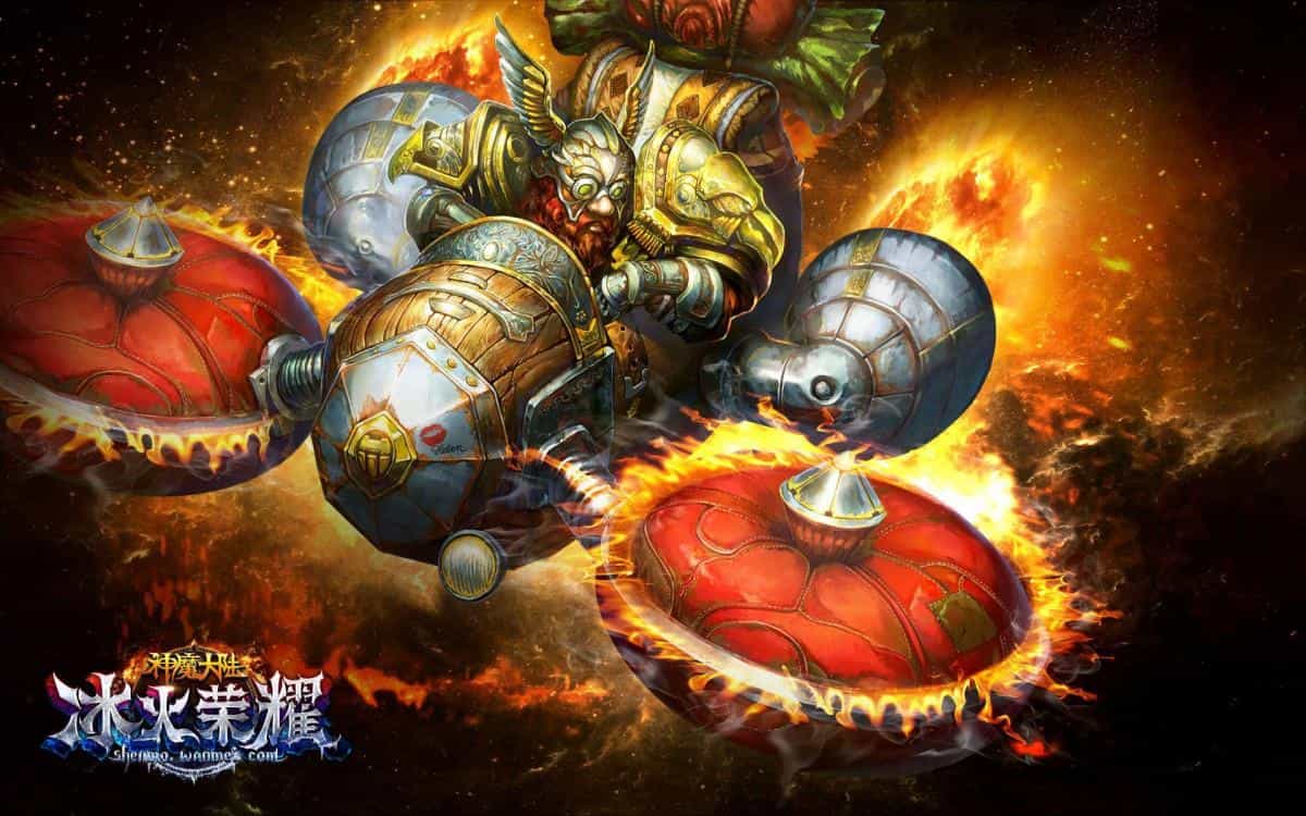 神魔大陆冰火荣耀游戏图片