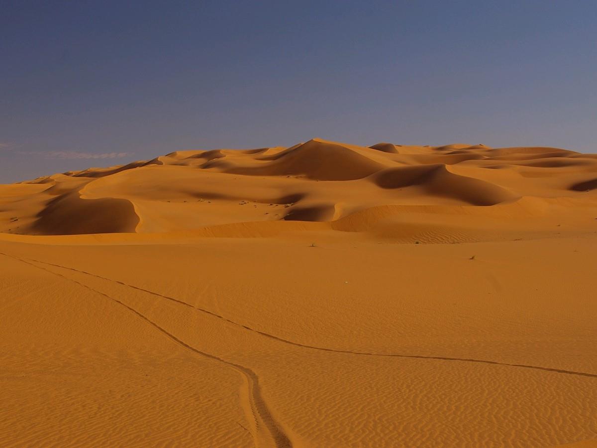 超高清沙漠戈壁风景图片
