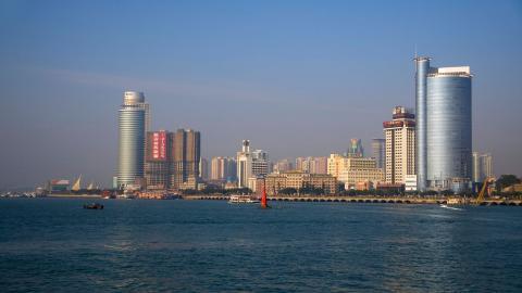 福建厦门城市风光图片