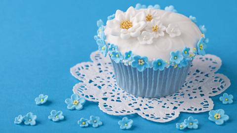 美味纸杯蛋糕图片