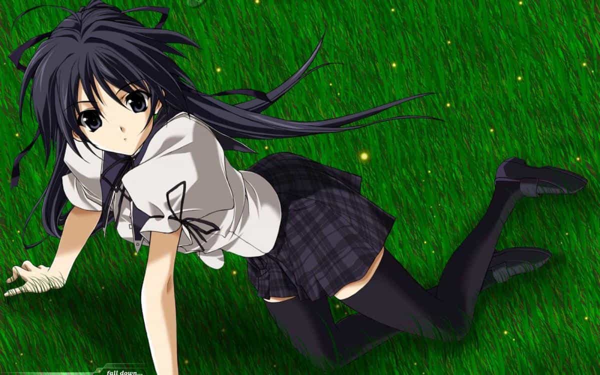 秋之回忆动漫美女图片