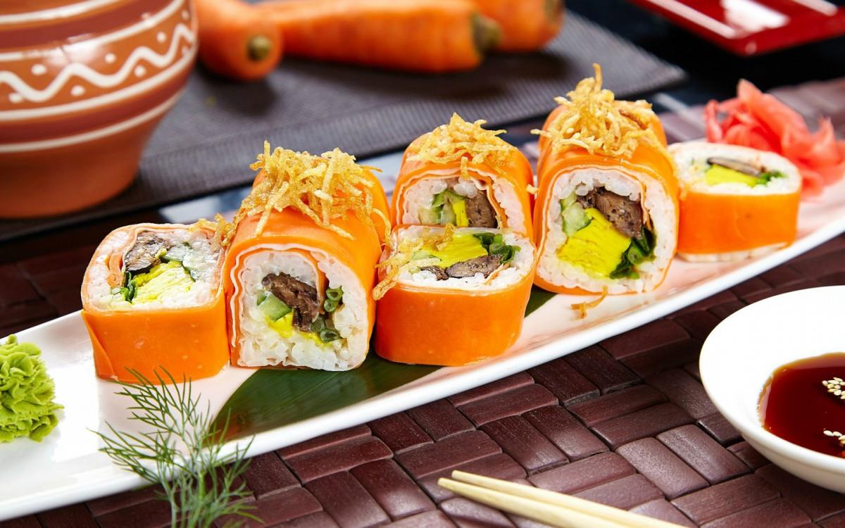 精美的寿司图片