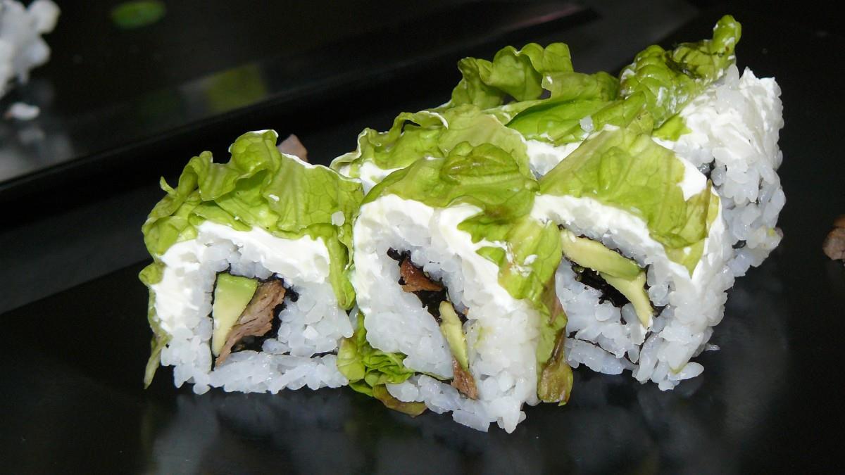 精美的寿司图片