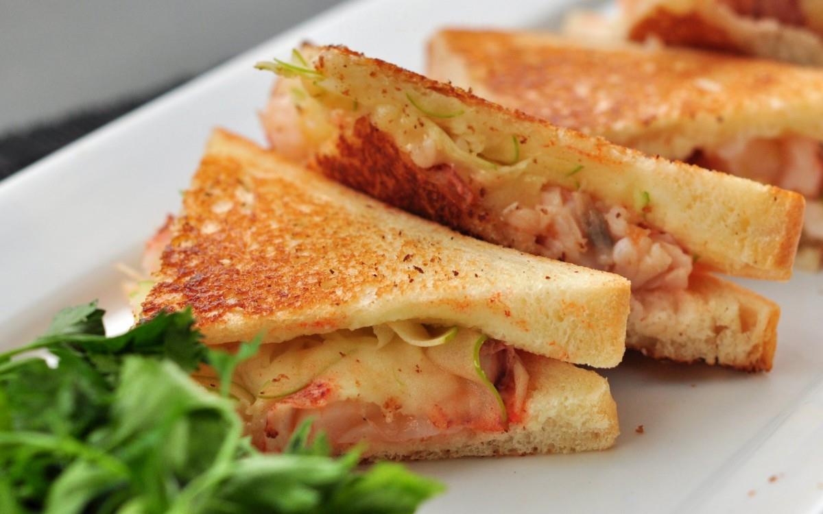 食物三明治图片