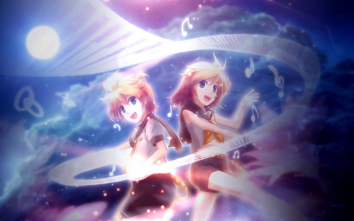 镜音双子动漫图片