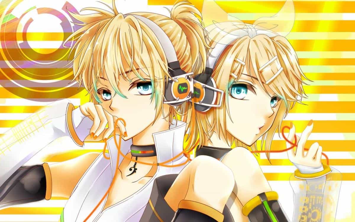 镜音双子动漫图片