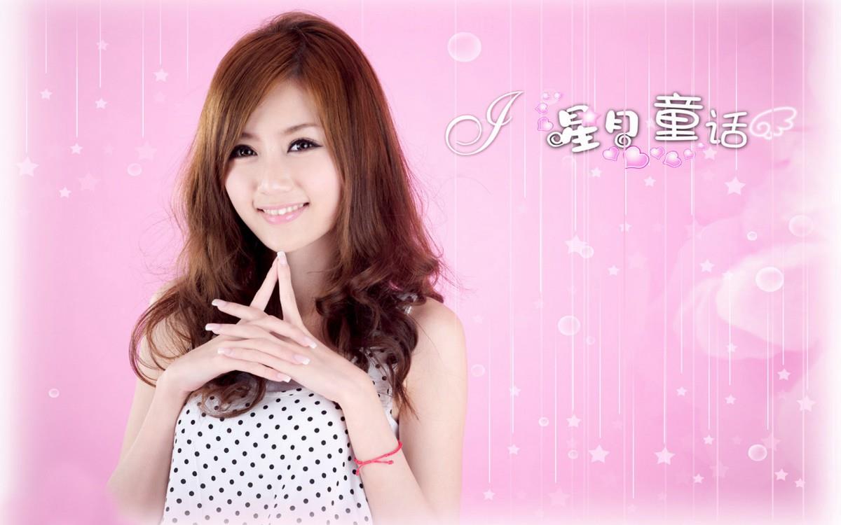 星月童话可爱甜美女孩图片
