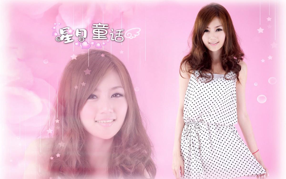 星月童话可爱甜美女孩图片