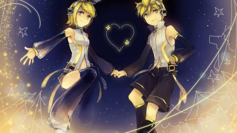 镜音双子动漫图片