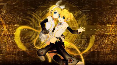 镜音双子动漫图片