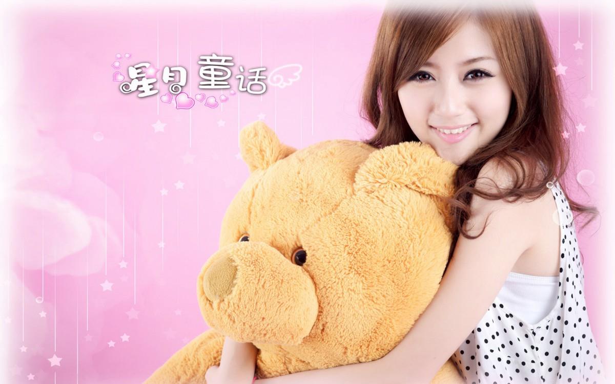 星月童话可爱甜美女孩图片