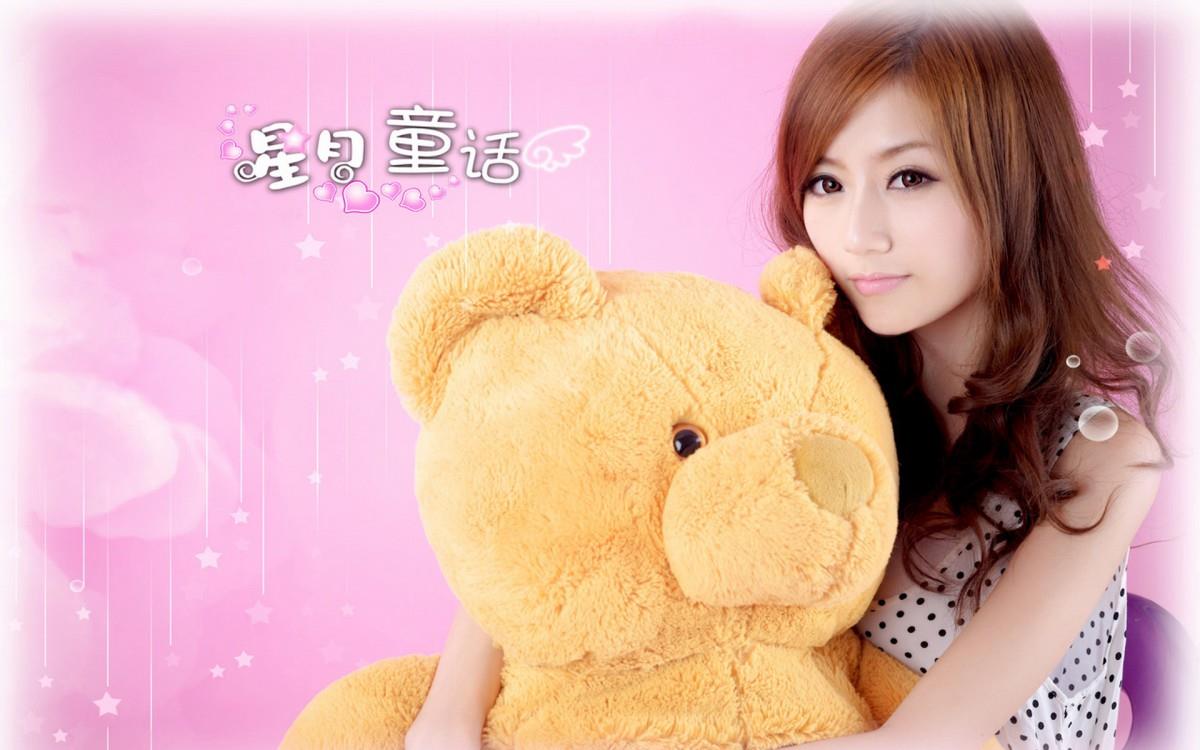 星月童话可爱甜美女孩图片