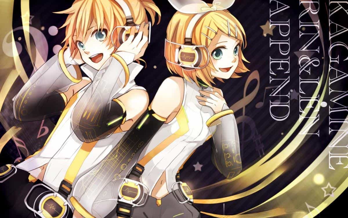 镜音双子动漫图片