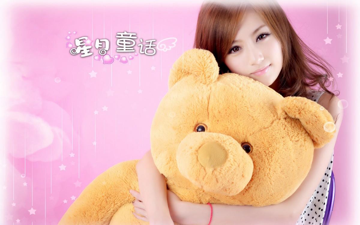 星月童话可爱甜美女孩图片