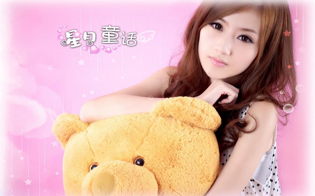 星月童话可爱甜美女孩图片