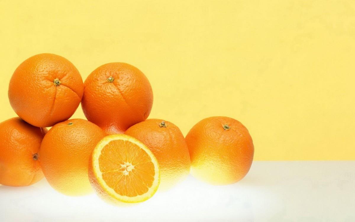 水果桔子高清图片