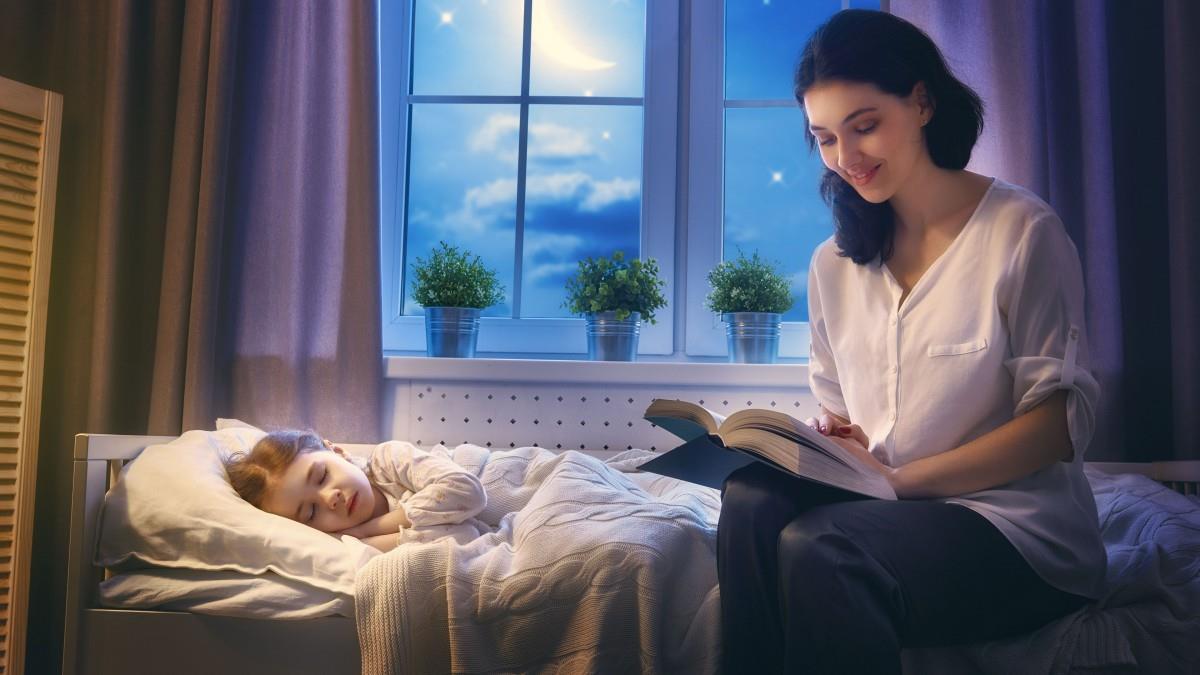 温馨母女故事梦境图片