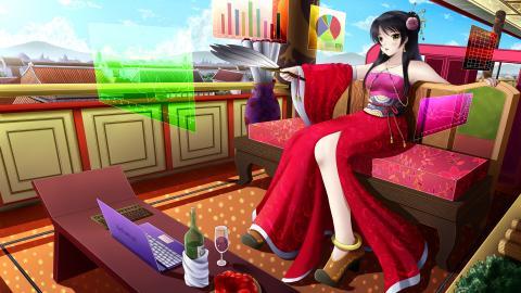 ilolamai青春活力美少女插画图片