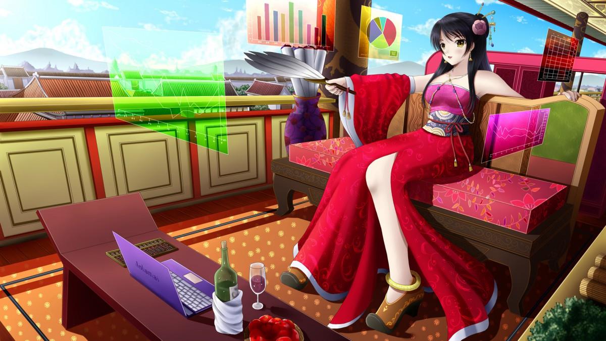 ilolamai青春活力美少女插画图片