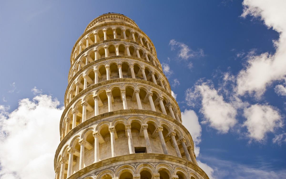 比萨斜塔图片(意大利)