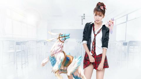 网络女神李梦颖图片